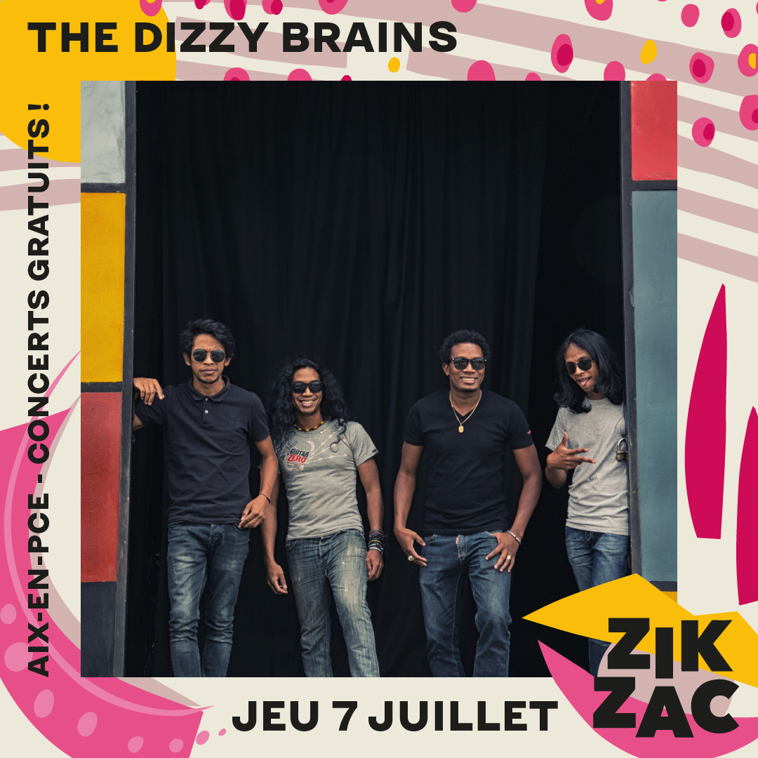 ZIKZAK-VISUEL ARTISTE-THE DIZZY BRAINS ZIKZAK-VISUEL ARTISTE-THE DIZZY BRAINS